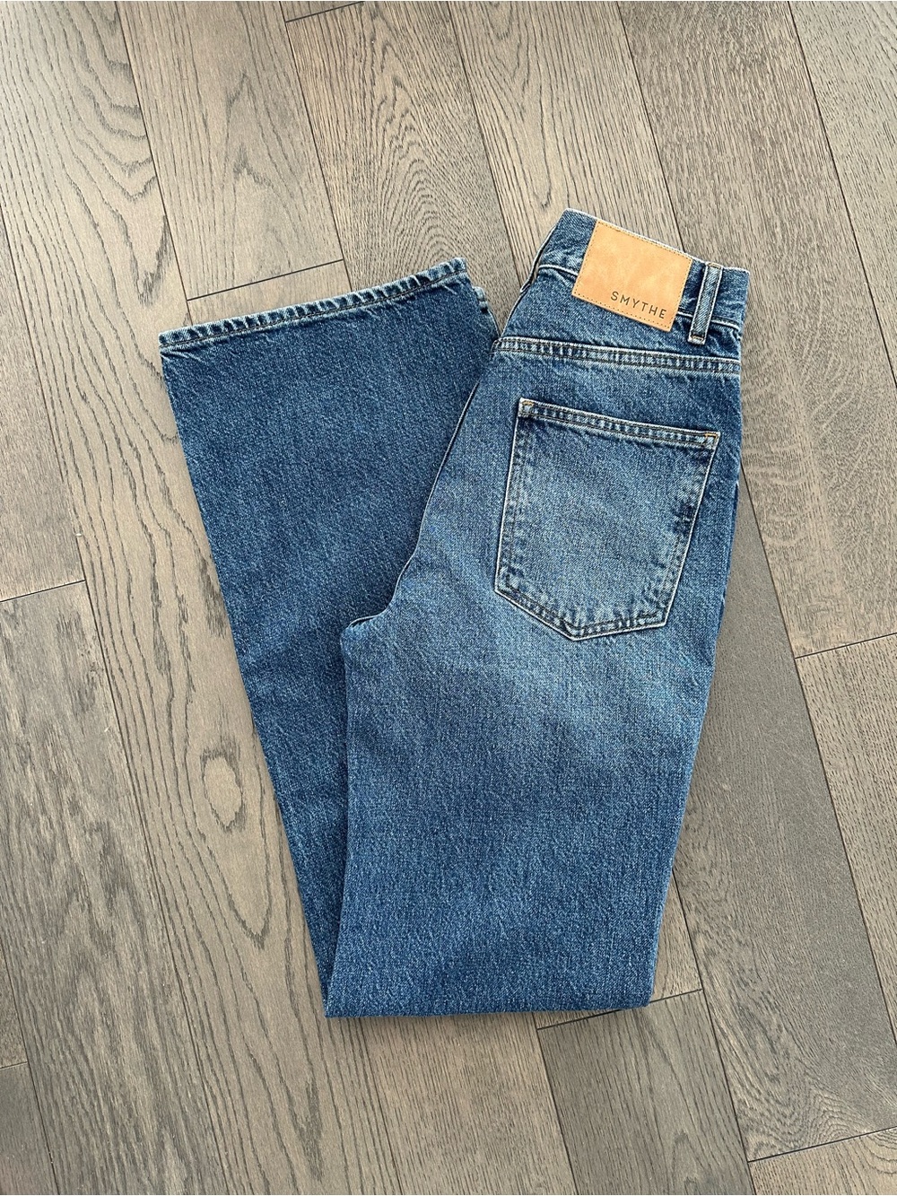 Smythe “Owl” high rise bootcut jeans size 25